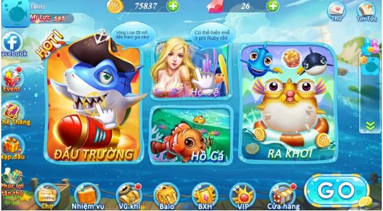 Chinh Phục Đại Dương: Cách Chơi Thợ Săn Cá Tại 8DAY Hấp Dẫn